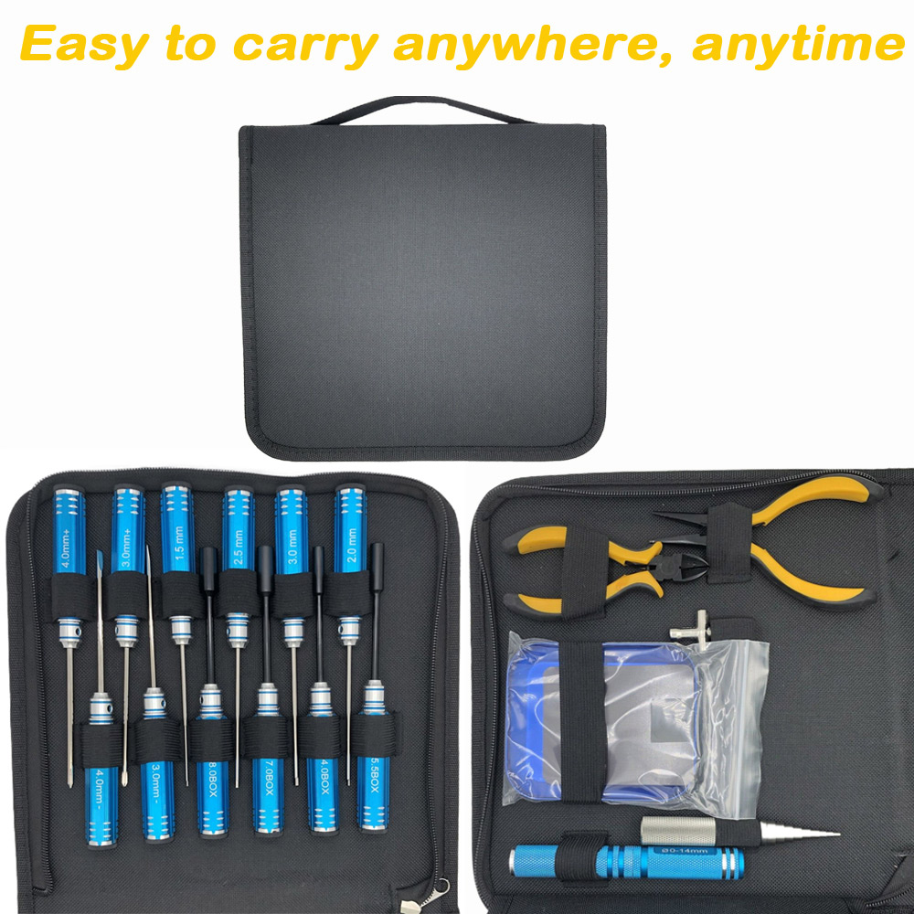 18 قطعة YSIDO RC مجموعة أدوات  - مراجعة Fpv Drone Tool Kit وسعره